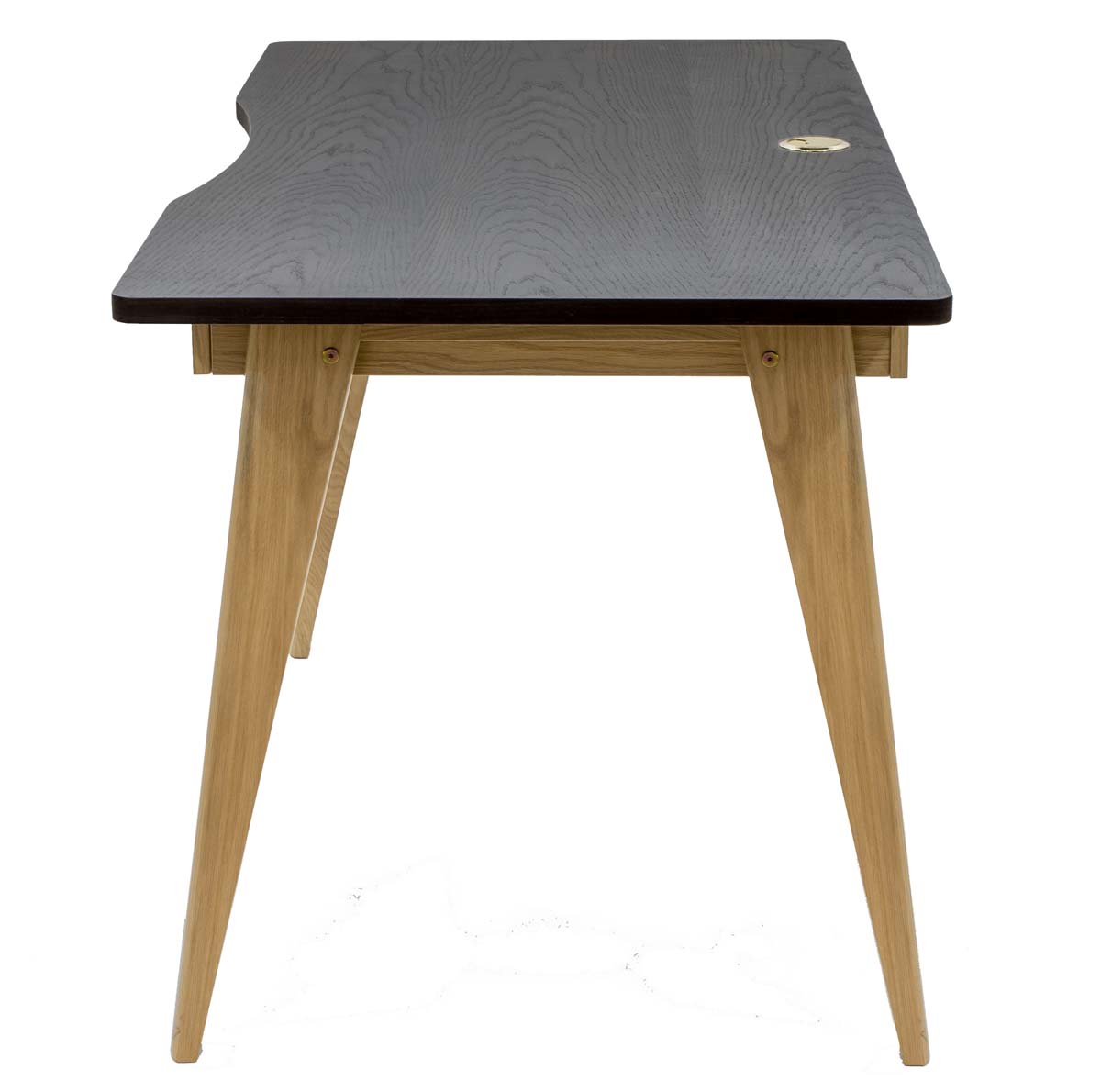 Письменный стол Nice Desk Smoke Oak Nice desk. Письменный стол с большой эргономичной столешницей и двумя вместительными ящиками WOODMAN