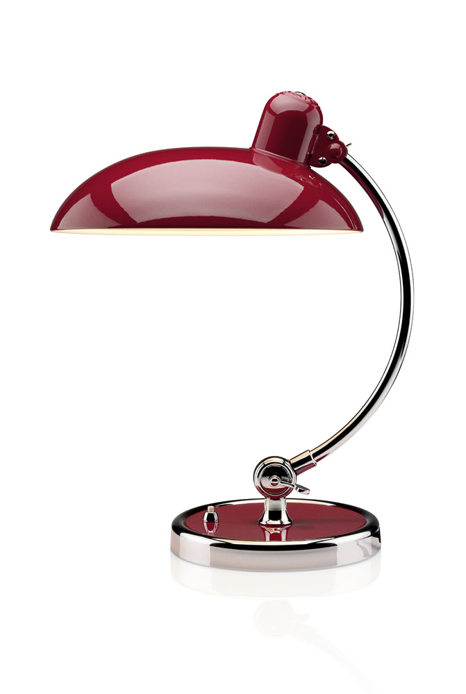 KAISER Idell Настольная лампа Luxus 004 (Ruby Red) Одна из икон стиля BAUHAUS настольная лампа LUXUS 6631 FRITZ HANSEN