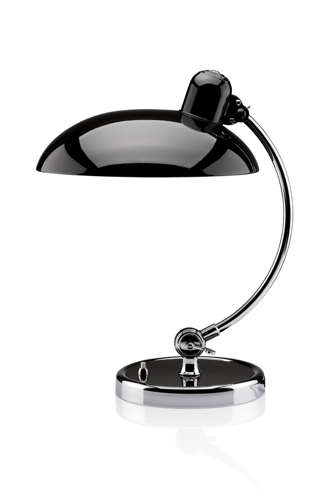 KAISER Idell Настольная лампа Luxus 6631 001 (Black) Одна из икон стиля BAUHAUS FRITZ HANSEN