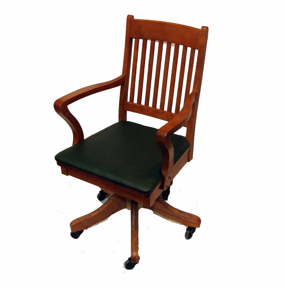 Кресло рабочее EKKENAS на колесиках с подлокотниками Очень удобное рабочее кресло из массива берёзы EKKENAS